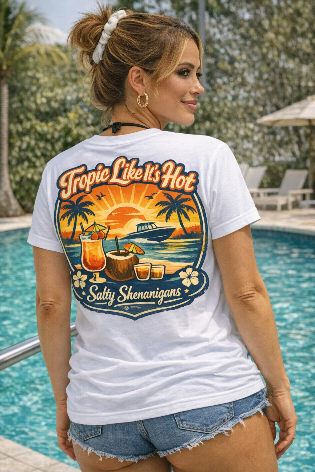 Tropic Like It's Hot Vacation Shirt