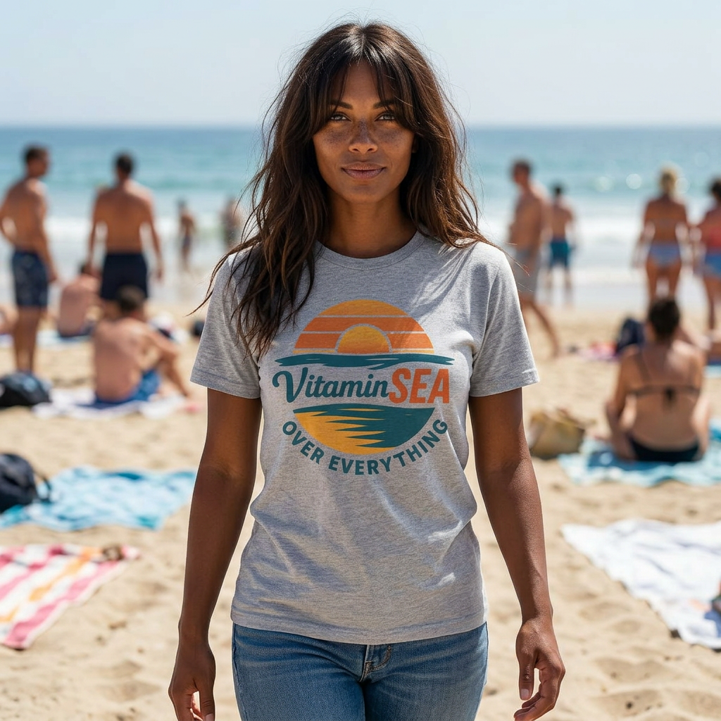 Vitamin SEA - Beach T-Shirt Printify