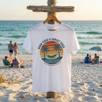 Good Vibes & Sunset Tides Salty Shenanigans Apparel Printify