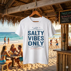 Salty Vibes Only Salty Shenanigans Apparel Tall T-Shirt Printify