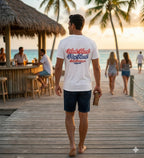 Work Hard Play Hard Funny T-shirt Salty Shenanigans Apparel Printify