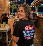 If Lost Return Me To Bar  Beach/Vacation Tee Printify