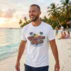 Vacation Mode Retro Salty Shenanigans Apparel Tall T-Shirt Printify
