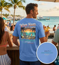Work Hard. Leave Early.™ Premium Coastal Lifestyle Tee | Salty Shenanigans Apparel Printify