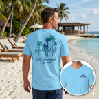 Good Vibes Only Coastal Palm Tee | Salty Shenanigans Apparel Printify