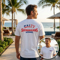 Patriotic Salty Shenanigans Shirt Tee Tall Printify