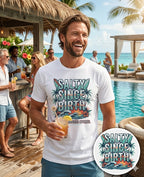 Salty Since Birth Shirt | Coastal Beach Tee Printify