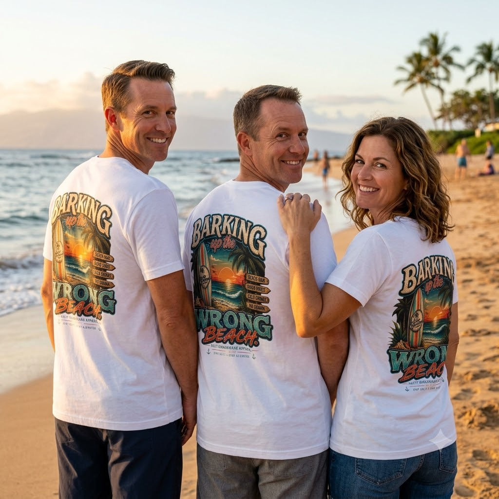 Barking Up the Wrong Beach Printify