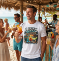 I Drink Well With Others Beach Bar Front T-Shirt Printify