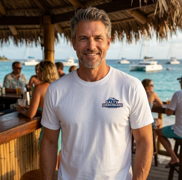 Beach Is My Happy Place Tall Tee Printify