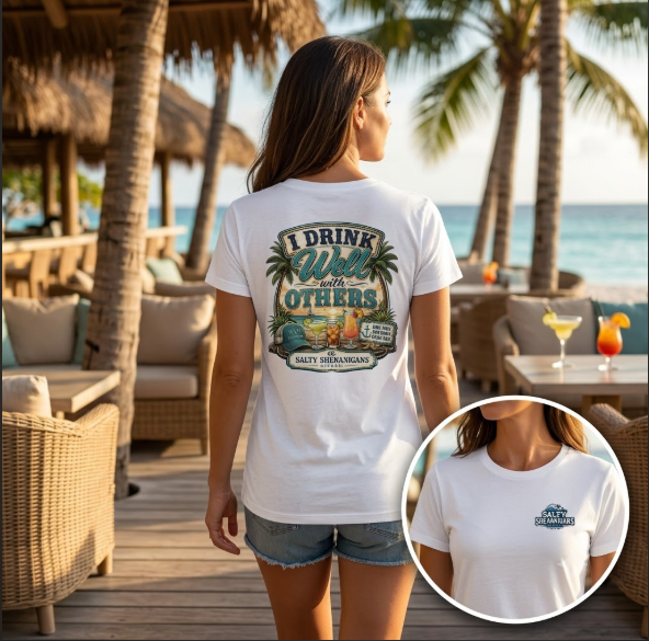 I Drink Well With Others Bella+Canvas Women's Tee Printify