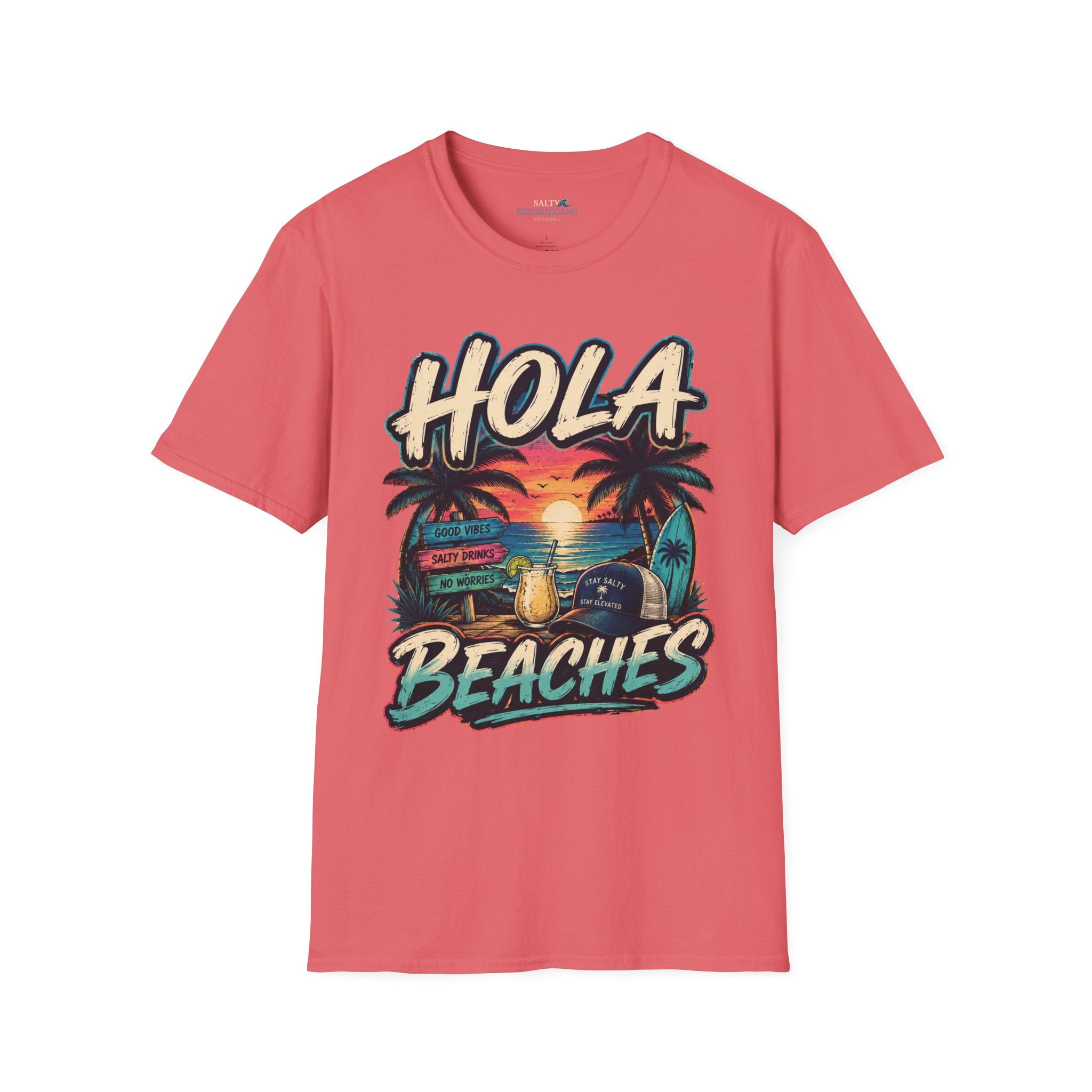 Hola Beaches Tee Printify