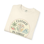 Clothed in Christ Graphic T-Shirt — Christian Faith Tee Printify