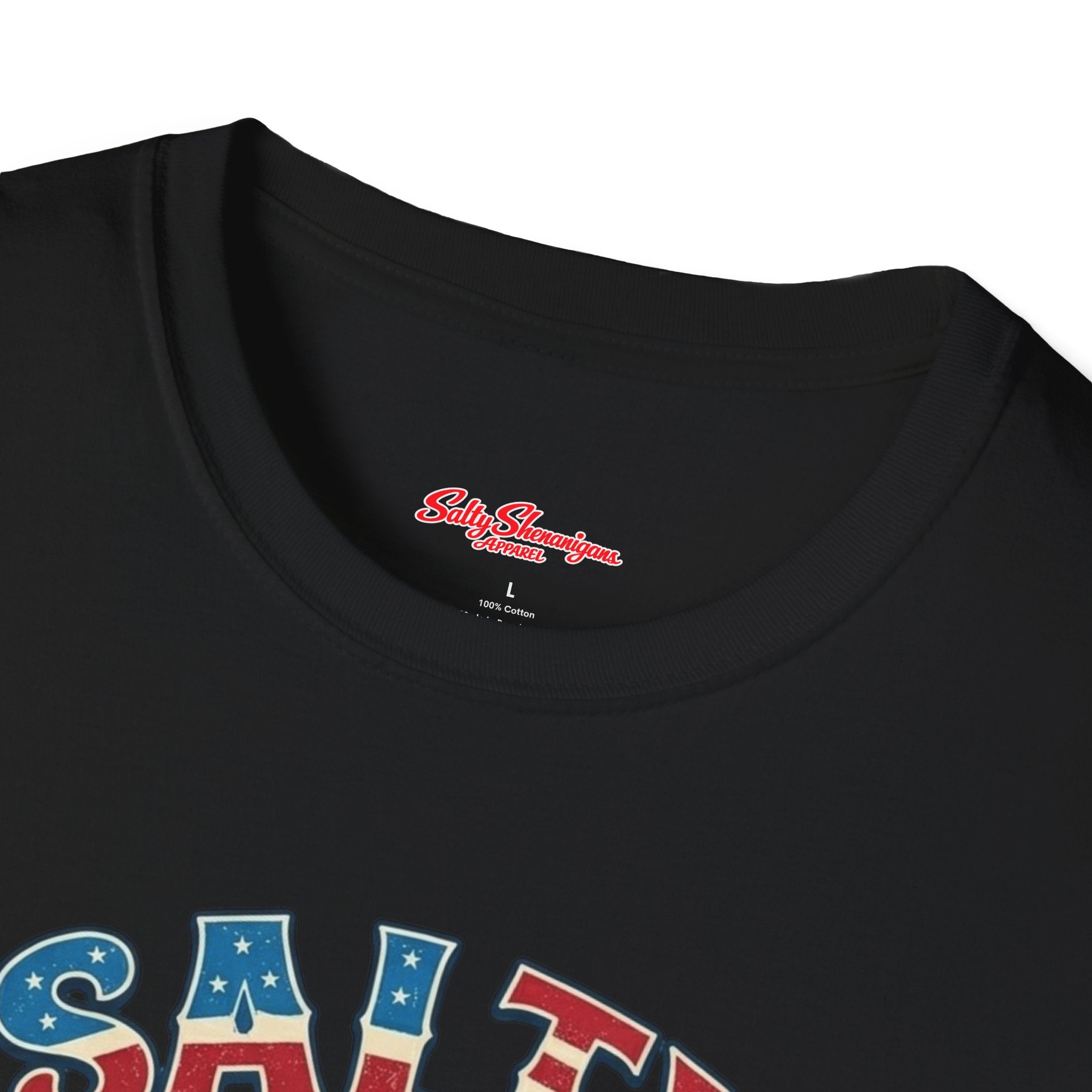 Salty Shenanigans Apparel Beach T-Shirt Printify
