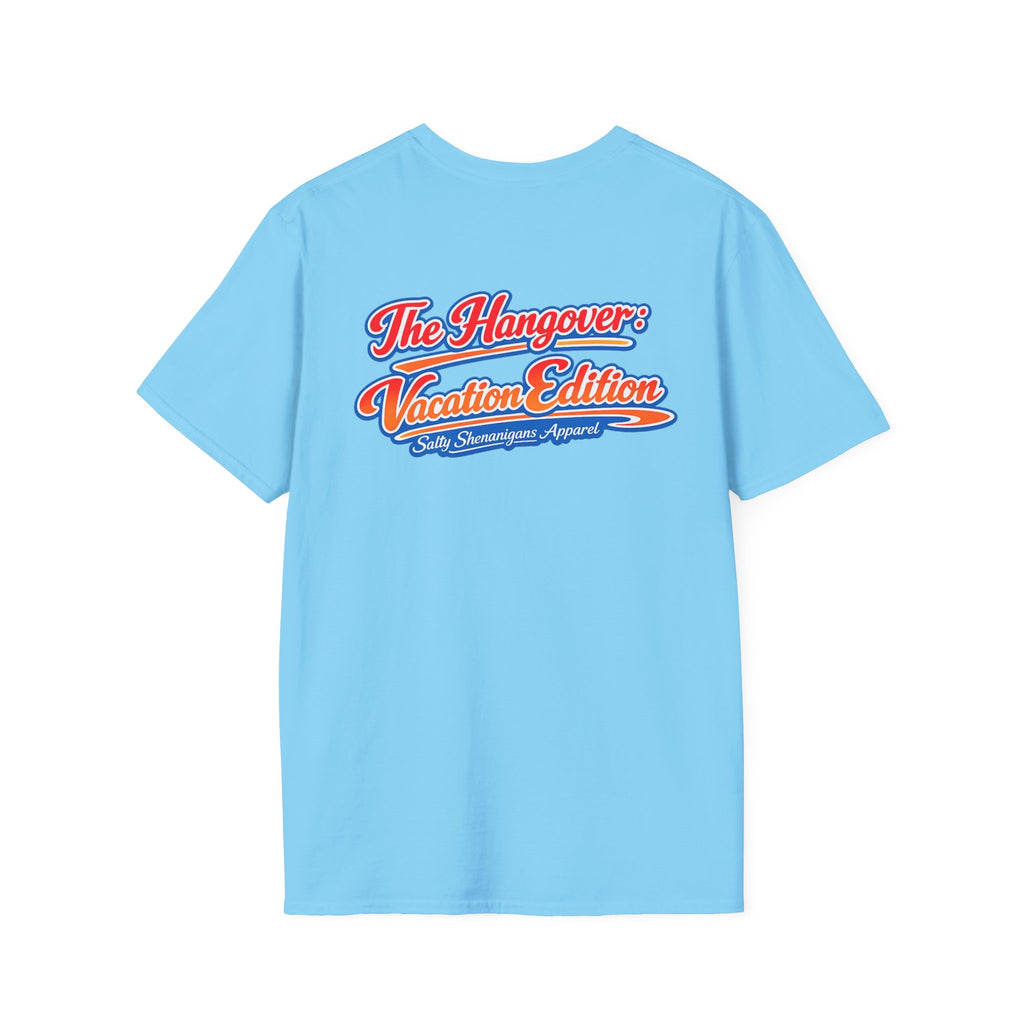 Salty Shenanigans Apparel The Hangover Vacation Edition Funny T-Shirt Printify