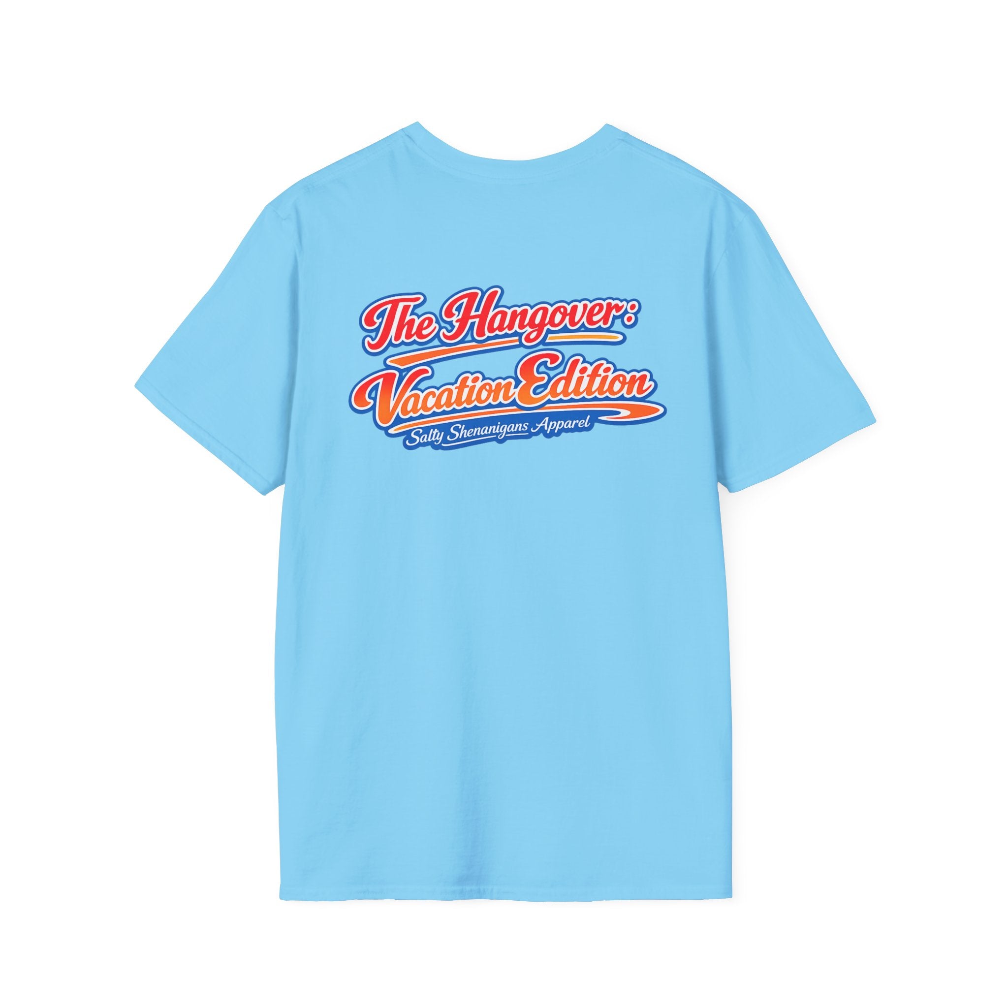 Salty Shenanigans Apparel The Hangover Vacation Edition Funny T-Shirt Printify