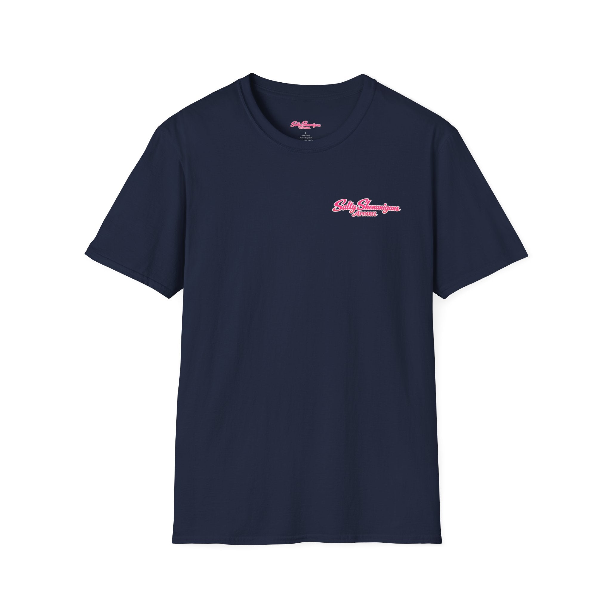 Salty Shenanigans Palm T-Shirt Printify