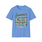 Summer Vintage Beach Postcard Graphic T-Shirt Printify