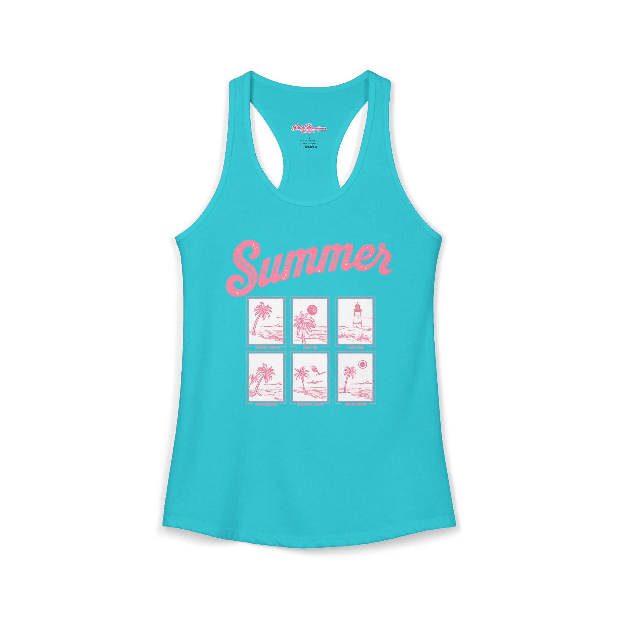 Women's Summer Racerback Tank Printify