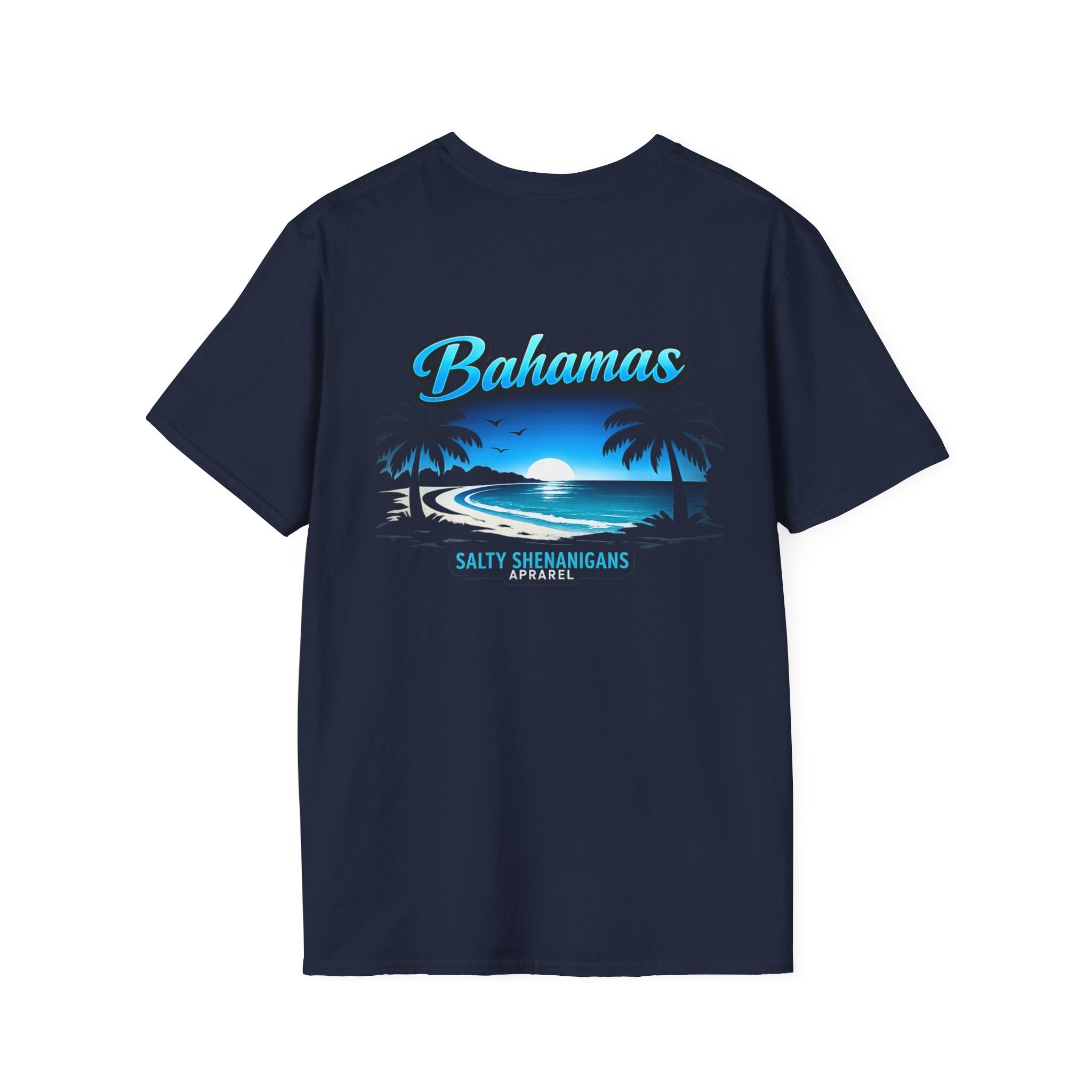 Bahamas Beach Vacation Shirt | Women's Tropical Coastal Tee | Island Life Graphic T-Shirt Printify
