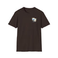 Coastal Getaway T-Shirt — Vintage Stamp Beach Tee Printify