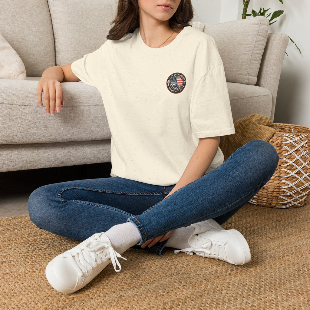 American Made Coastal Raised Patriotic T-Shirt Printify
