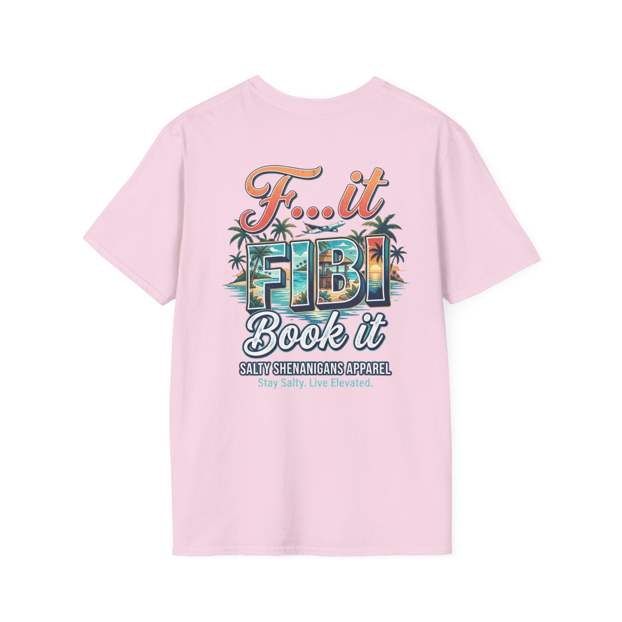 F... It, FIBI Book It Coastal Vacation T-Shirt Printify