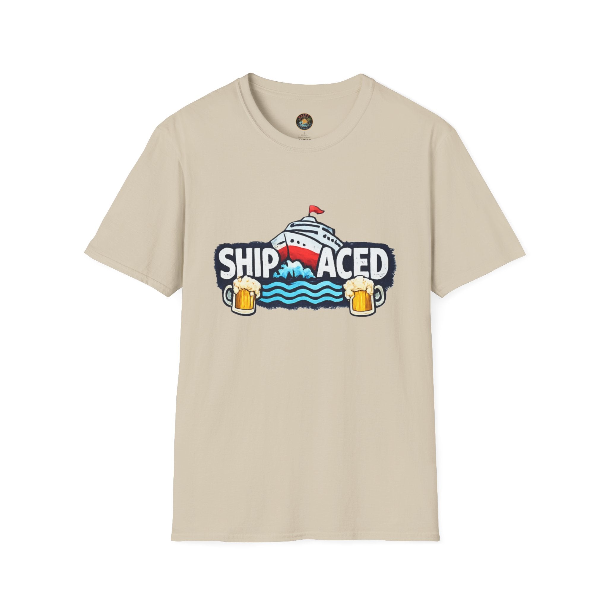 Shipfaced T-Shirt | Salty Shenanigans Funny Cruise & Vacation Tee