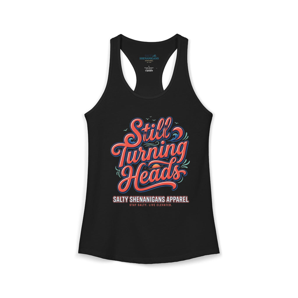 Still Turning Heads Women's Tank Top | Funny Beach Tank Printify
