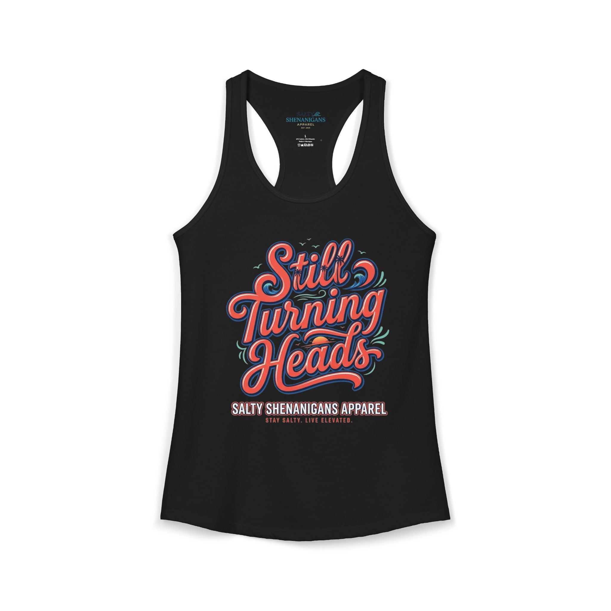 Still Turning Heads Women's Tank Top | Funny Beach Tank Printify