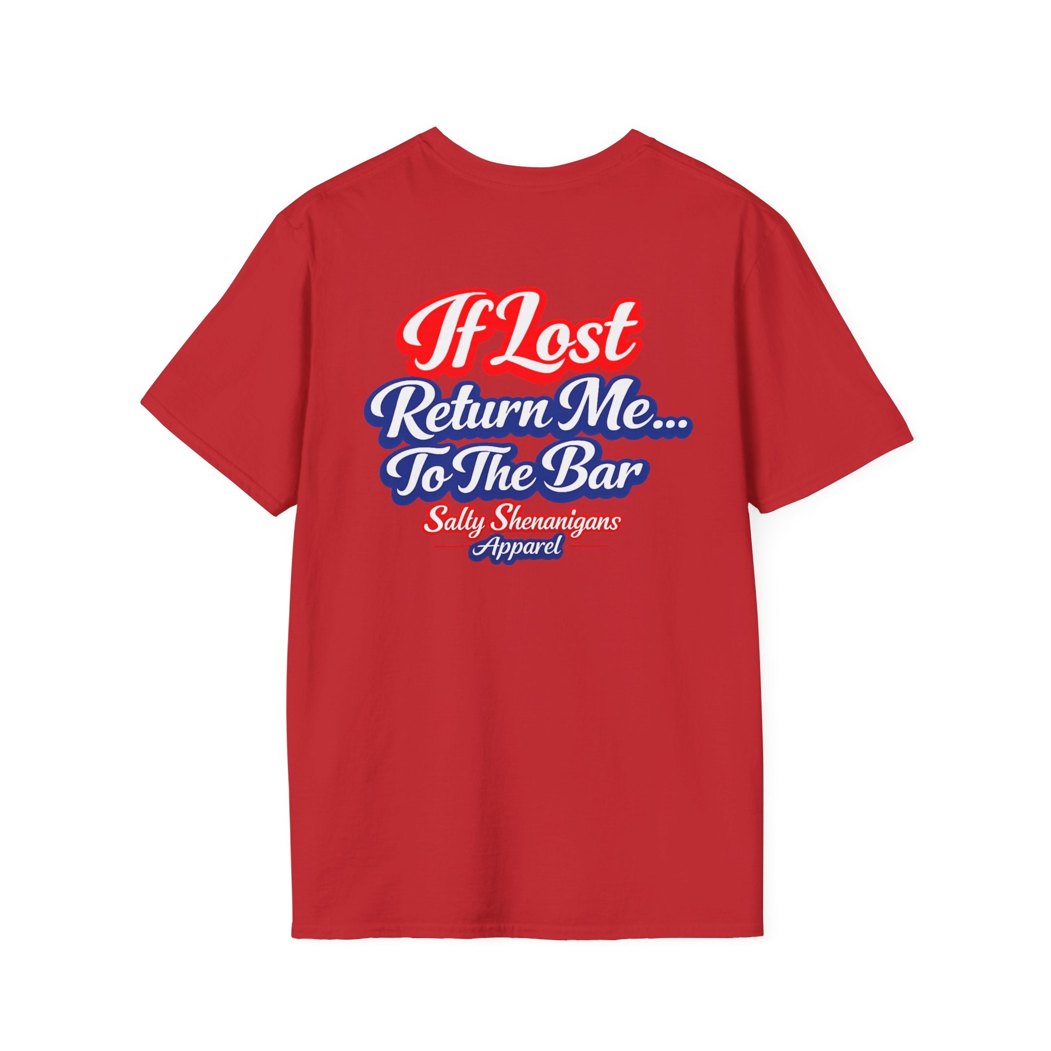 If Lost Return Me To Bar  Beach/Vacation Tee Printify