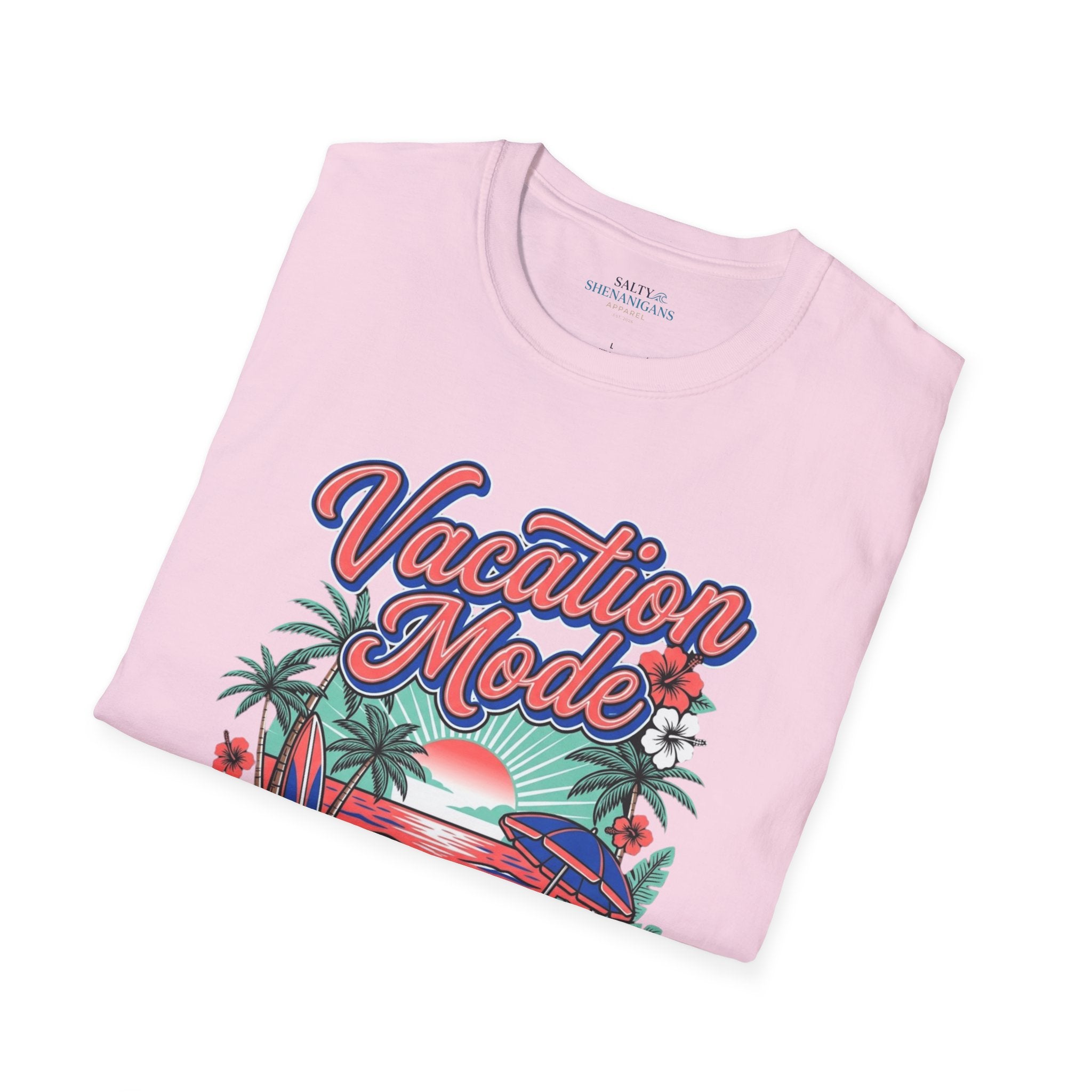 Vacation Mode Beach Resort T-Shirt Printify