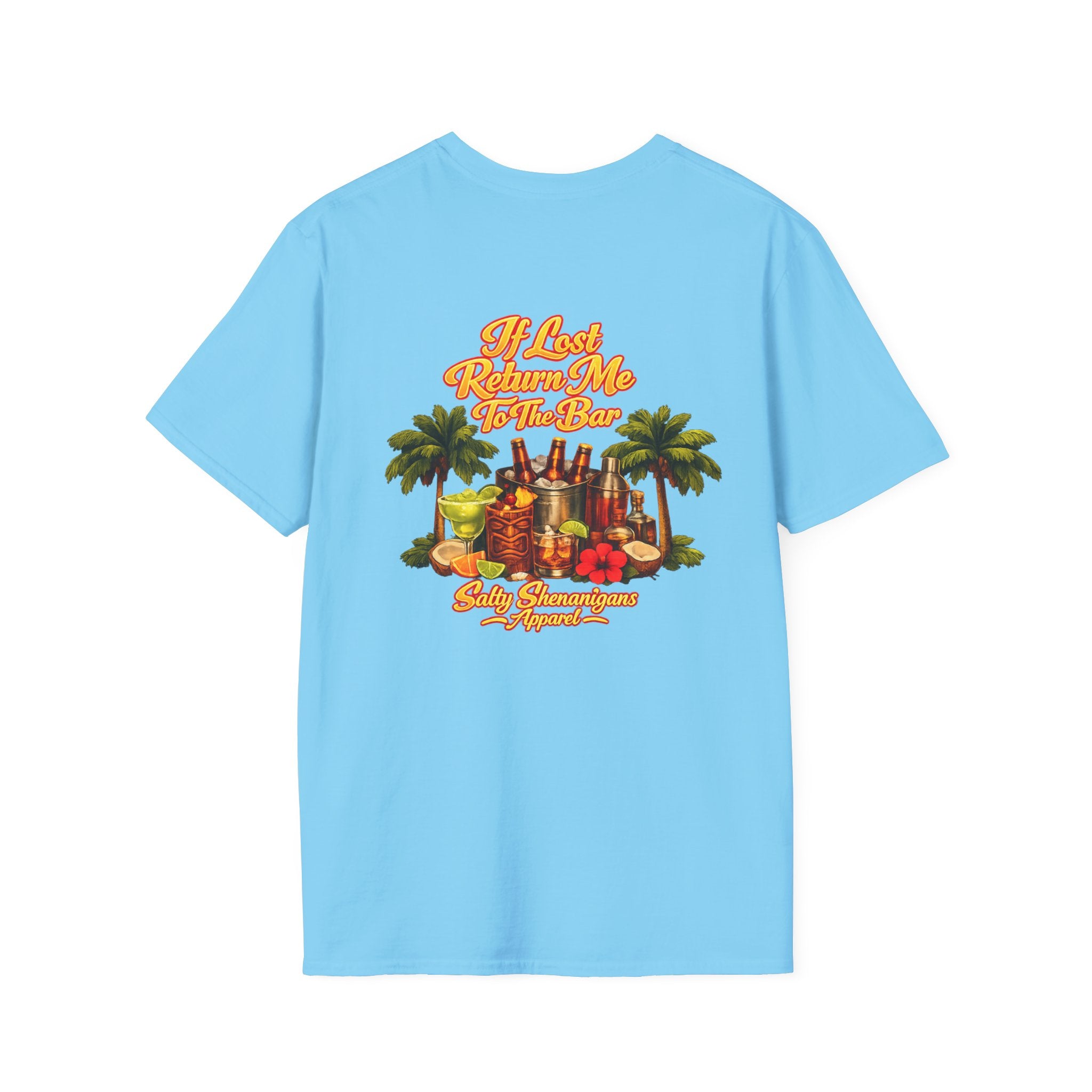 If Lost Return Me To Bar T-Shirt - Salty Shenanigans Apparel