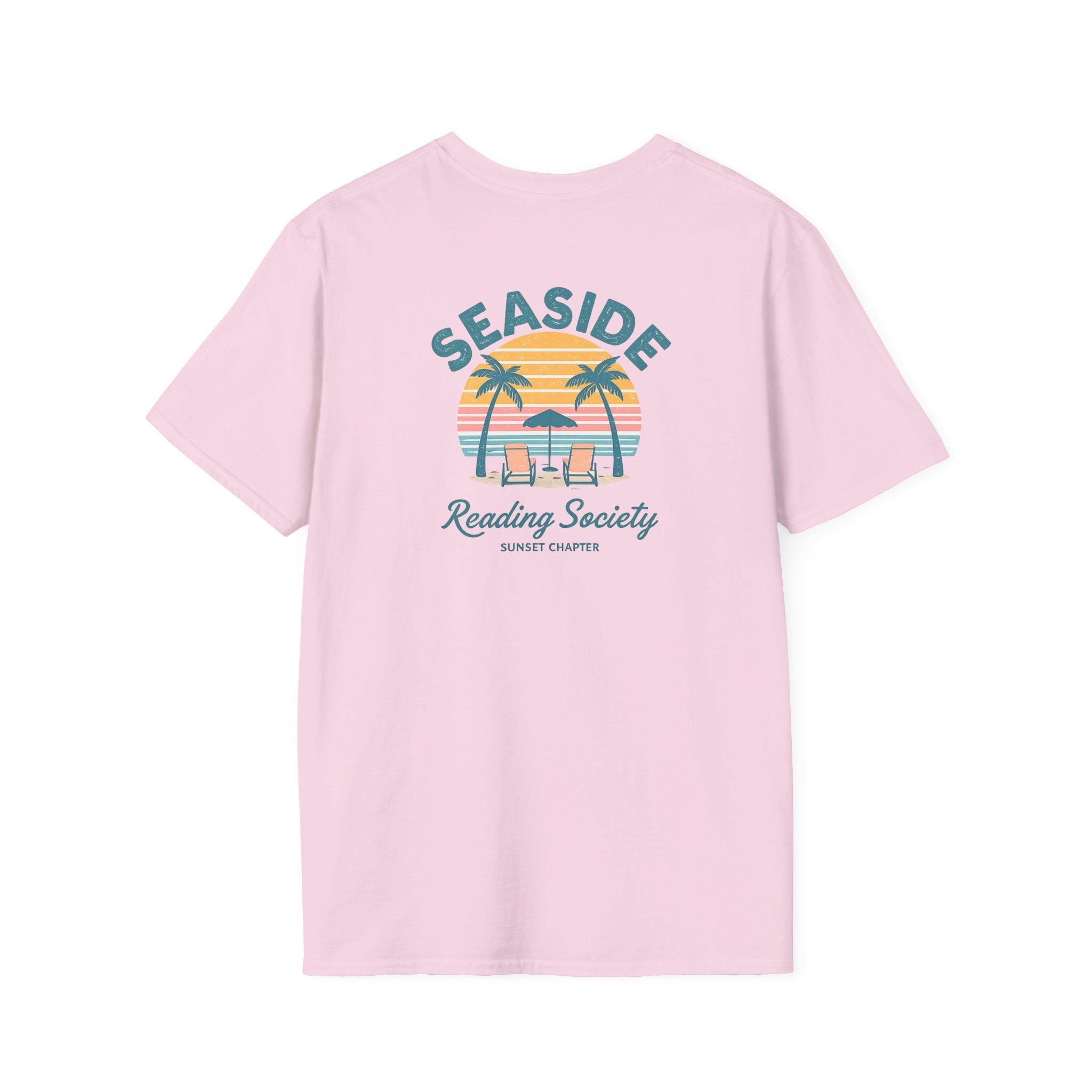 Seaside Reading Society T-Shirt | Salty Shenanigans Printify