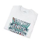 Salty Since Birth Shirt | Coastal Beach Tee Printify