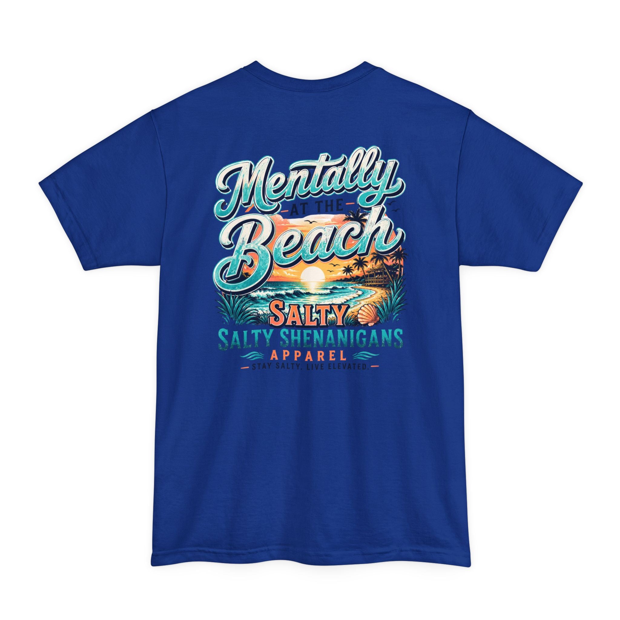 Mentally at the Beach Hanes Beefy-T® Tall Tee Printify