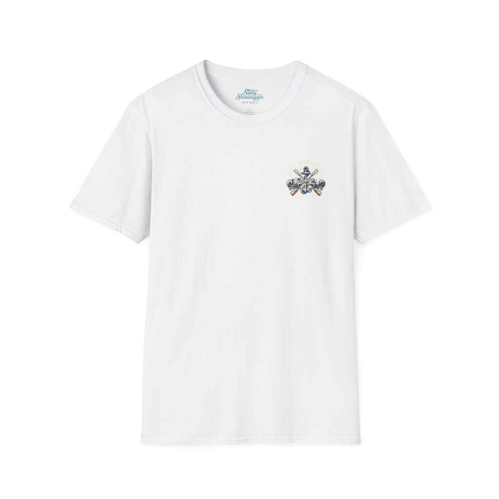 Marina Club Coastal Lifestyle Tee | Salty Shenanigans Apparel Printify