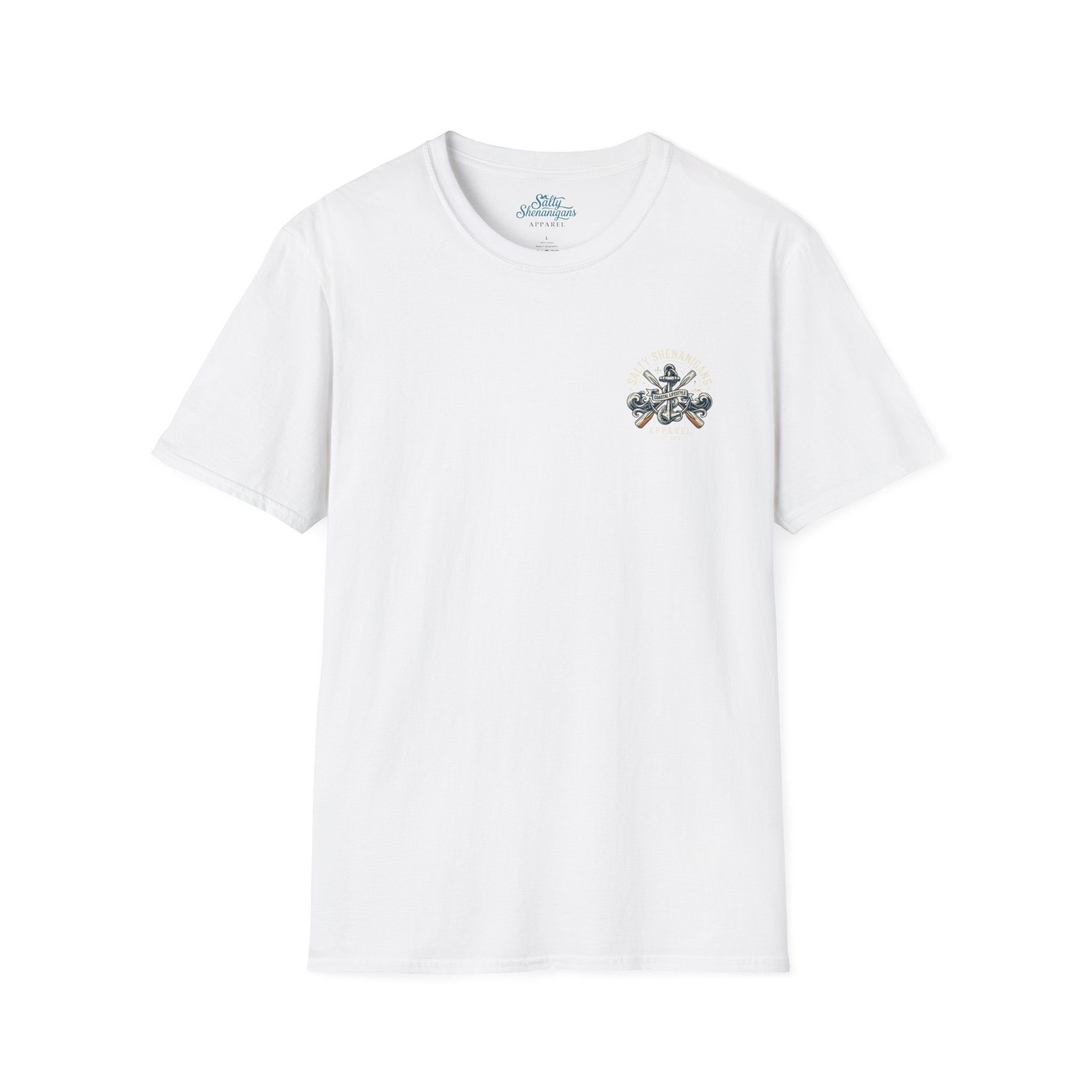 Marina Club Coastal Lifestyle Tee | Salty Shenanigans Apparel Printify