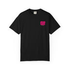 Jesus Saves T‑Shirt — Bold Pink Faith Graphic Tee Printify