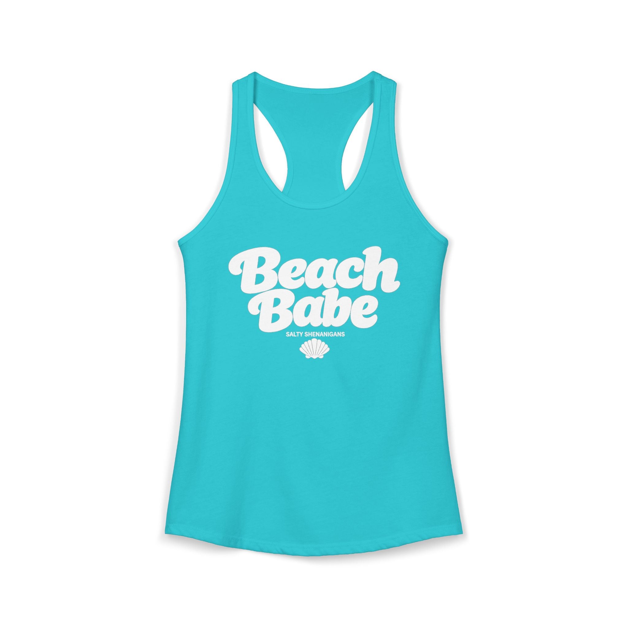 Beach Babe Women's Ideal Racerback Tank Printify