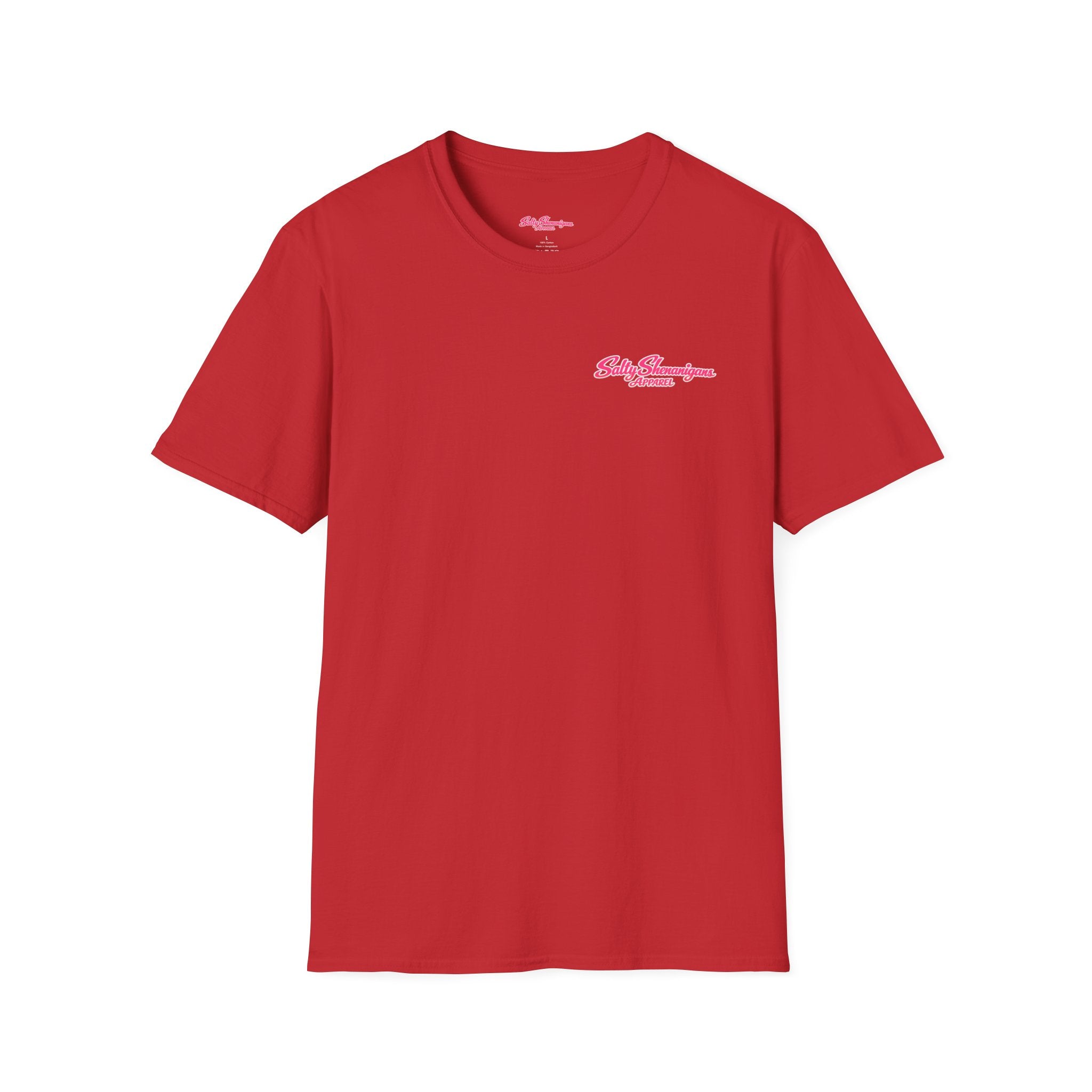 Salty Shenanigans Palm T-Shirt Printify
