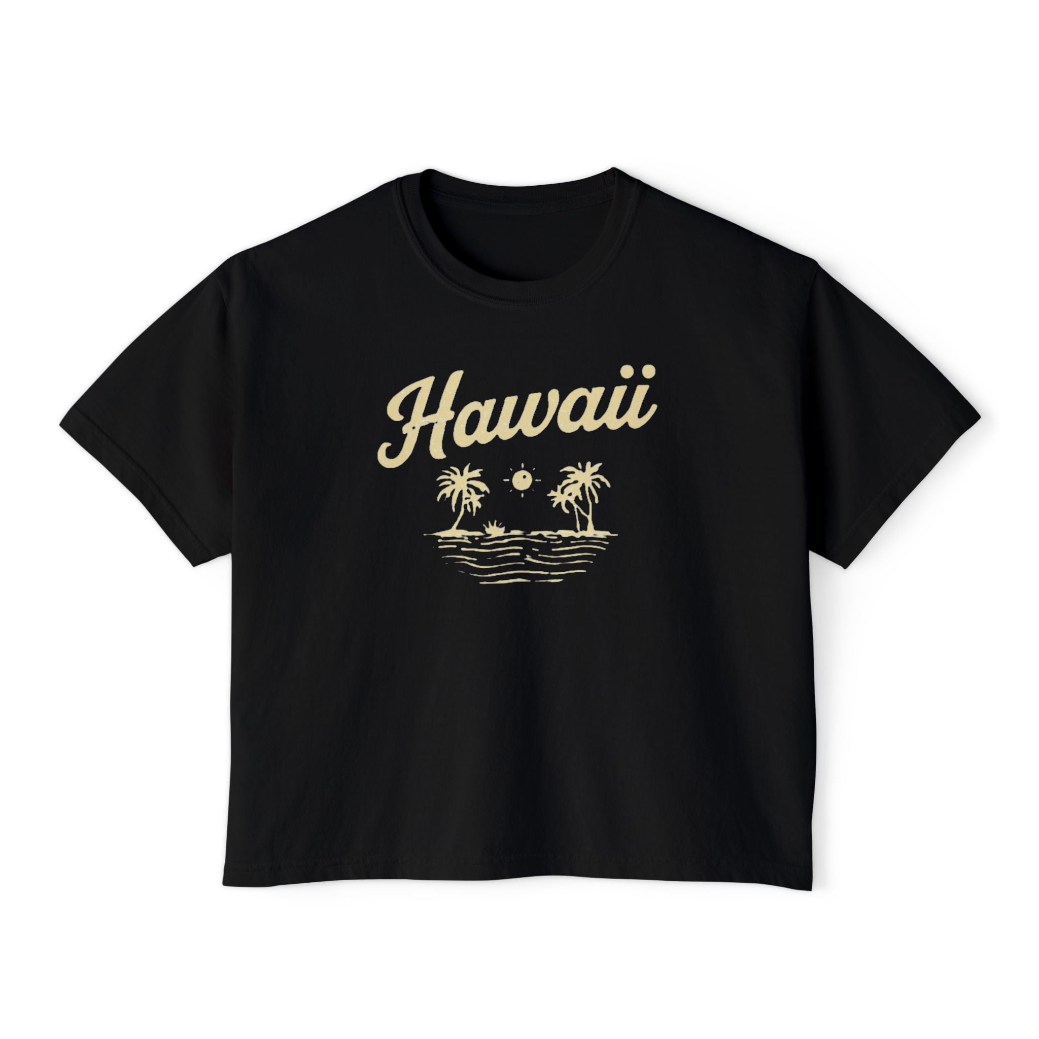 Hawaii Women's Boxy Tee — Salty Shenanigans