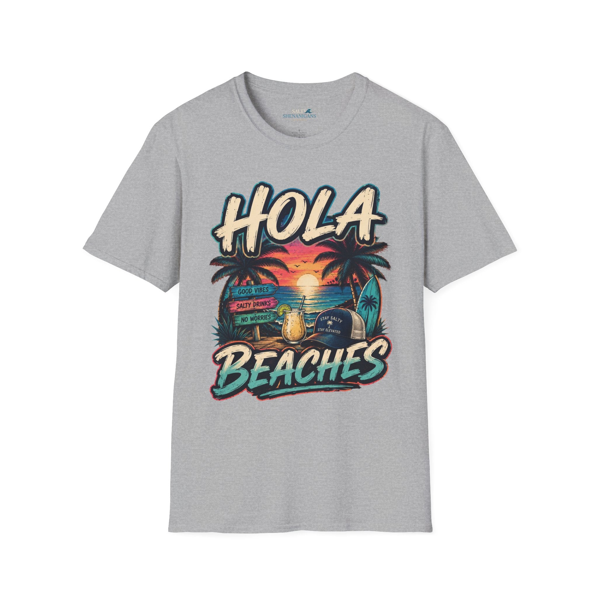 Hola Beaches Tee Printify