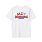 Salty Shenanigans Americana Logo Tee – Printify