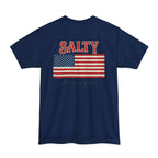 American Flag T-Shirt — Salty Shenanigans Apparel Patriotic Tee Printify