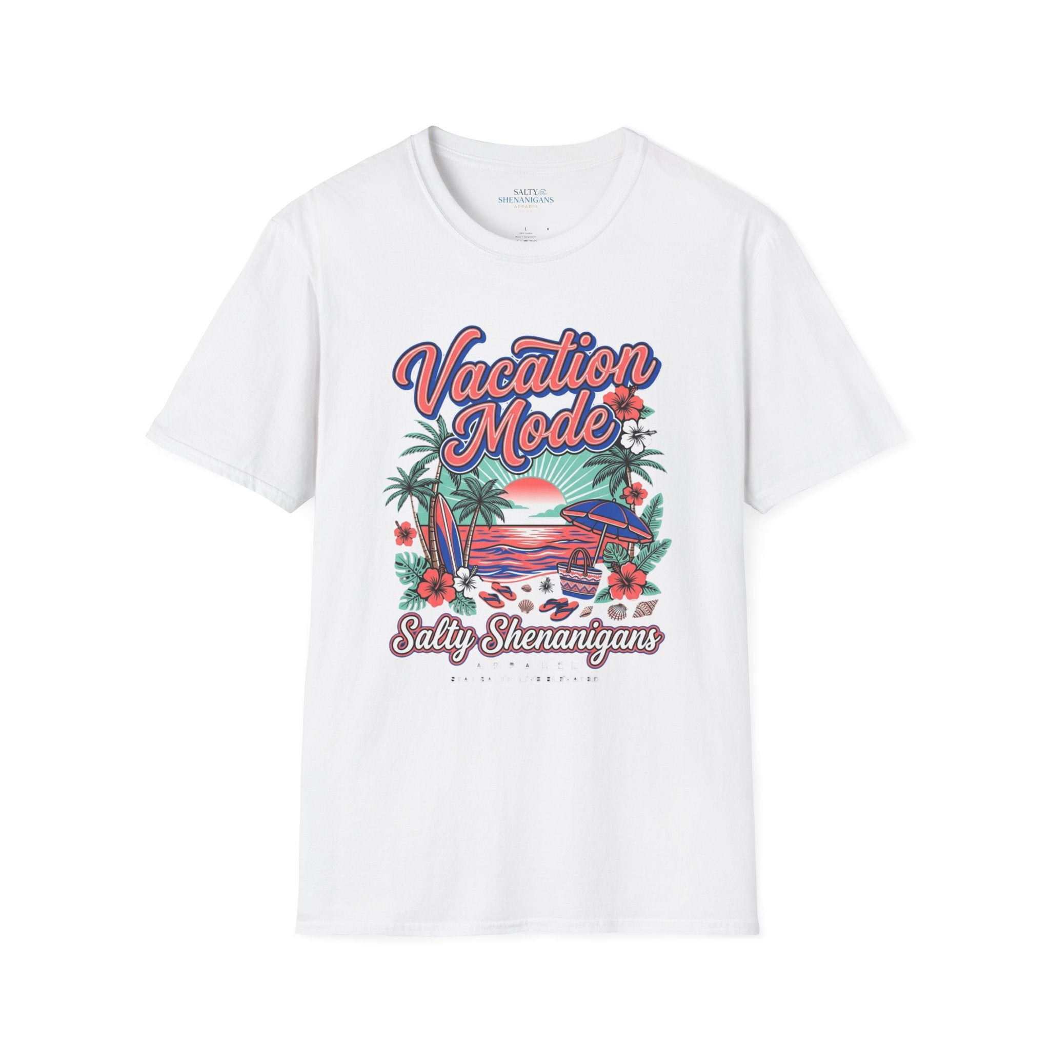 Vacation Mode Beach Resort T-Shirt Printify