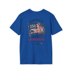Salty Shenanigans Apparel America 250 Palm Color T-Shirt Printify