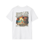 Never Late To Happy Hour Coastal Graphic Tee | Salty Shenanigans Apparel Printify