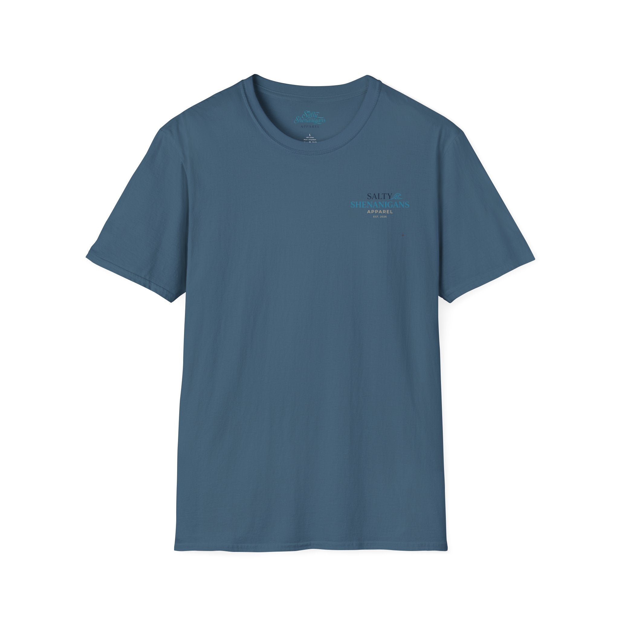 Work Hard. Leave Early.™ Premium Coastal Lifestyle Tee | Salty Shenanigans Apparel Printify