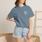 Jesus Saves T-Shirt — Minimal Embossed Religious Tee Printify